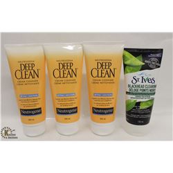 BAG OF ASSORTED SKIN CARE PRODUCTS INCL: