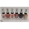 Image 1 : 6 BOTTLES OF ASSORTED COLOR SALLY HANSEN COMPLETE
