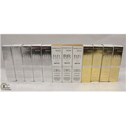 12 BOXES  OF ASSORTED MARCELLE BB CREAM SKIN