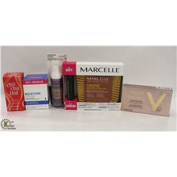 BAG OF ASSORTED SKIN CARE & COSMETIC PRODUCTS