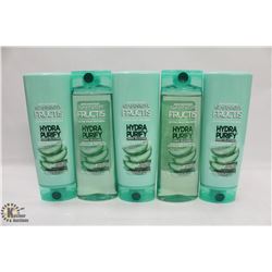 BAG OF GARNIER FRUCTIS HYDRA PURIFY SHAMPOO &