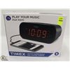 Image 1 : TIMEX DUAL ALARM AM/FM CLOCK RADIO W/ BATTERY