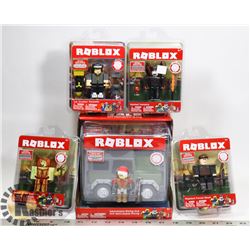 LOT OF ASSORTED ROBLOX COLLECTIBLES.