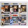 Image 1 : LOT OF 6 ASSORTED FUNKO POP VINYL FIGURES.