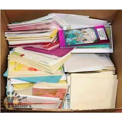 BOX OF VARIOUS GIFT CARDS