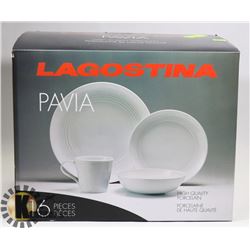 NEW LAGOSTINA 16 PC PAVIA DINNER