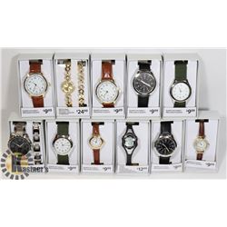 LOT OF ASSORTED NEW WATCHES