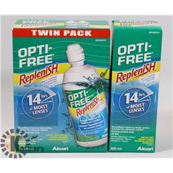 LOT OF 3X 300ML OPTI-FREE CONTACT CLEANER