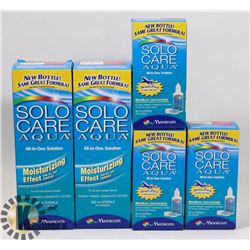 LOT OF SOLOCARE AQUA CONTACT CARE.