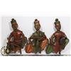 Image 1 : SET OF 3 AFRICAN MUSICIANS WALL