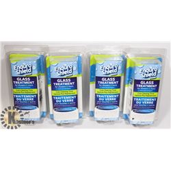 SET OF 4 SEALED ENDURO SHIELD GLASS TREATMENT