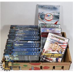 SEALED DVD'S 19 VARIETY OF IMAX DVD'S