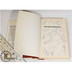 AUTOGRAPHED BY THE EDMONTON OILERS - WAYNE