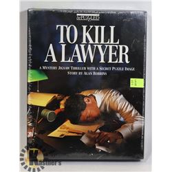 NEW TO KILL A LAWYER PUZZLE MYSTERY