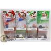 Image 1 : LOT OF 8 VARIOUS SUPER MARIO NINTENDO AMIIBO GAME