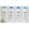 Image 1 : LOT OF 4 DOVE SHAMPOO.