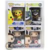 Image 1 : LOT OF 4 VARIOUS FUNKO POP FIGURES INCL CONNOR