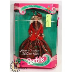 SEASONS GREETINGS BARBIE.