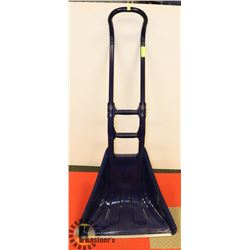 SNOW SHOVEL WITH 24" WIDE BLADE.