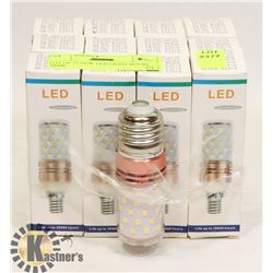 LOT OF 12 NEW LED LIGHT BULBS 3000K