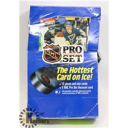 1990 PROSET SERIES 1 HOCKEY CARDS SEALED BOXES
