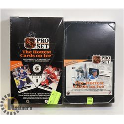 2 BOXES OF NEW OLD STOCK 1991-92 PROSET HOCKEY