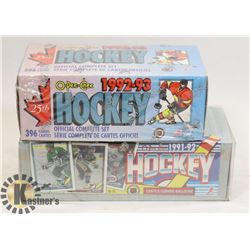 COMPLETE SEALED SET OF 1992-93 O-PEE-CHEE HOCKEY