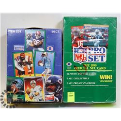 1990 PROSET NFL CARDS & 1991 FLEER NFL FOOTBALL