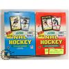 Image 1 : 2 BOXES OF 1991 SCORE NHL HOCKEY CARDS 1 BOX OF
