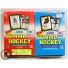 Image 1 : 2 BOXES OF 1991 SCORE NHL HOCKEY CARDS 1 BOX OF