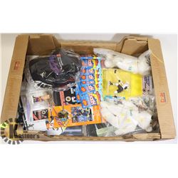 LARGE BOX OF HOCKEY COLLECTIBLES