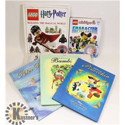 LOT OF CHILDRENS BOOKS INCL NEW IN BOX DISNEY