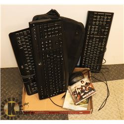 LAPTOP BAG,LOGITECH WIRELESS KEYBOARD AND MORE