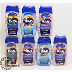 LOT OF TUMS ANTI-ACID TABLETS.