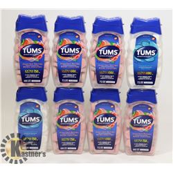LOT OF TUMS ANTI-ACID TABLETS.