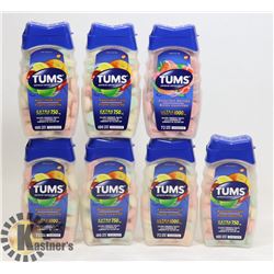 LOT OF TUMS ANTI-ACID TABLETS.
