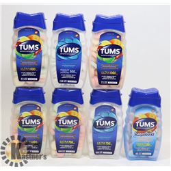 LOT OF TUMS ANTI-ACID TABLETS.