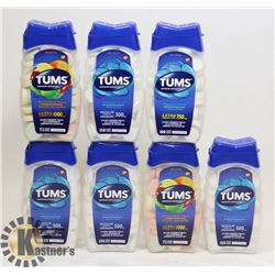 LOT OF TUMS ANTI-ACID TABLETS.