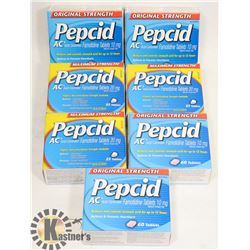 LOT OF PEPCID TABLETS.