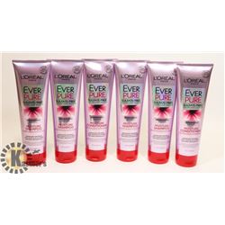 LOT OF LOREAL SHAMPOO AND CONDITIONER.