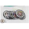 Image 1 : BAG OF 29 KATCH HOCKEY COINS,ASSORT TEAMS