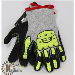 PAIR OF BOB DALE CUT RESISTANT IMPACT GLOVES SZ S