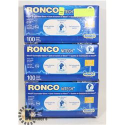 LOT OF X-LARGE RONCO NITECH EXAM GLOVES