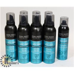 LOT OF JOHN FRIEDA HAIR MOUSSE