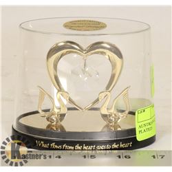 AUSTRIAN CRYSTAL 24K GOLD PLATED