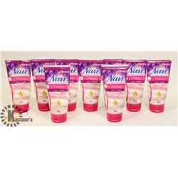 LOT OF NAIR HAIR REMOVAL PRODUCT.