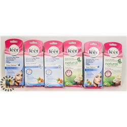 LOT OF VEET WAX STRIPS