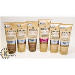 BAG OF ASSORTED JERGINS TINTED MOISTURIZERS