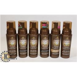 BAG OF ASSORTED JERGINS INSTANT SUN TANNING MOUSSE