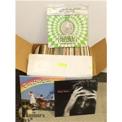 BOX OF ASSORTED RECORDS